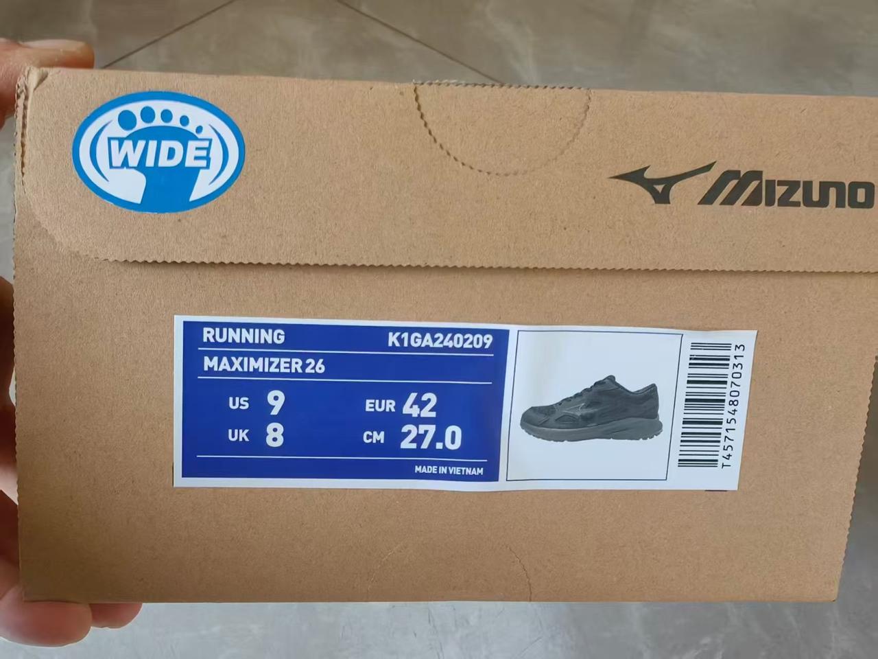 正品美津浓男跑鞋 美津浓 Mizuno 实拍图3