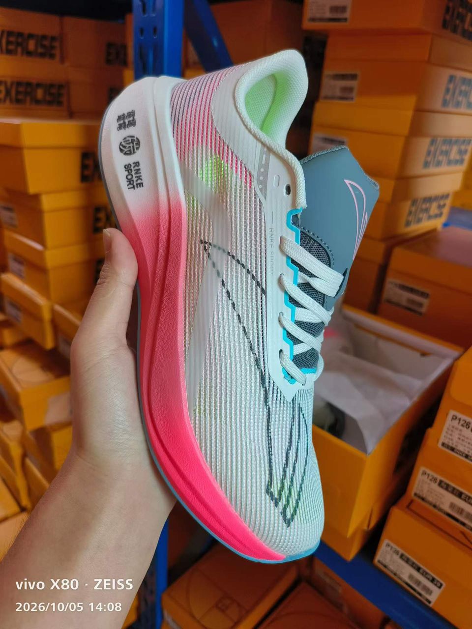 跑鞋（RNKE SPORT·P126·5色·34-44码·6000双低价处理） RNKE SPORT 实拍图2