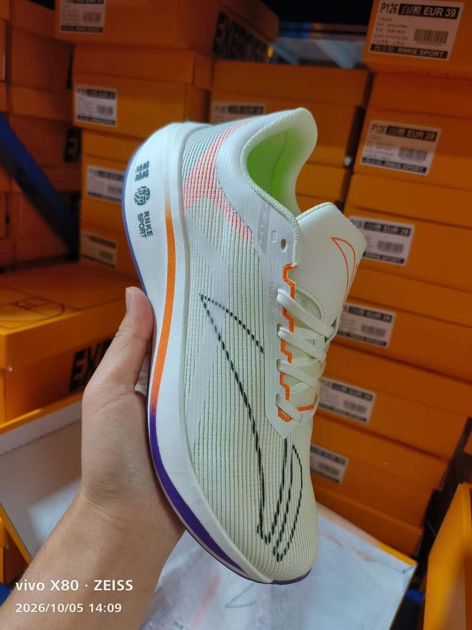 跑鞋（RNKE SPORT·P126·5色·34-44码·6000双低价处理） RNKE SPORT 实拍图3