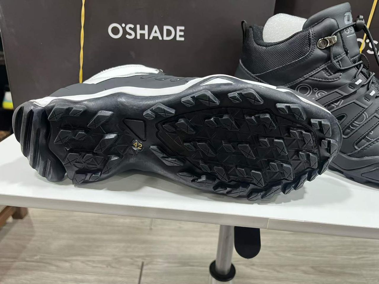 O'SHADE全真皮户外棉鞋(2色·40-45码·12双装) O'SHADE 实拍图6