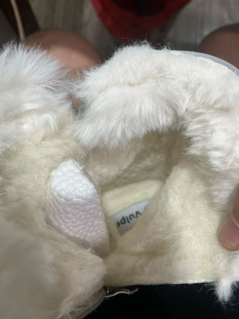 Vulpes出口俄罗斯女童棉鞋（白色·33-38码·10双装） Vulpes 实拍图7