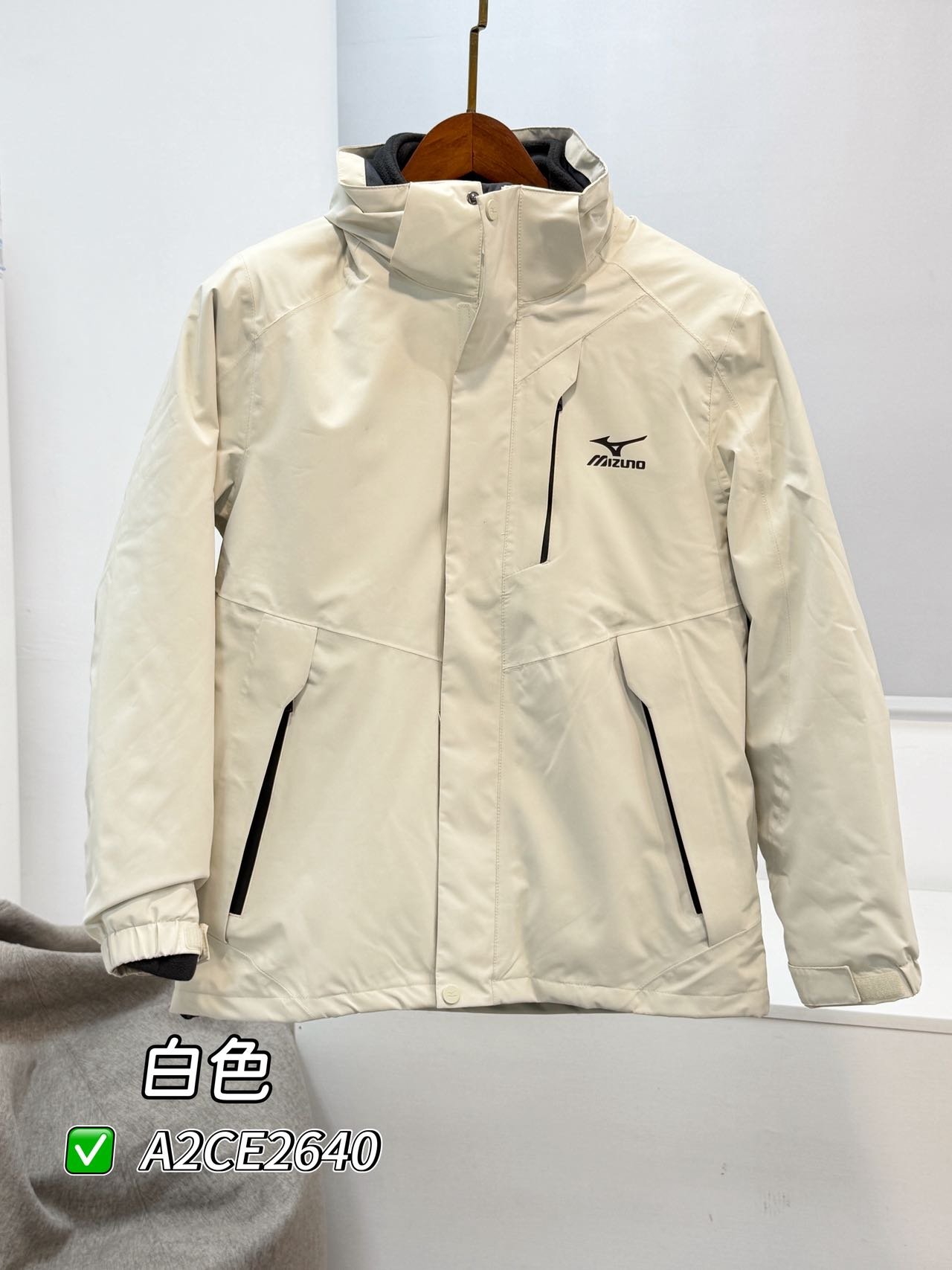 美津浓三合一冲锋衣 A2CE2640(五色·S-4XL) 美津浓 Mizuno 实拍图2