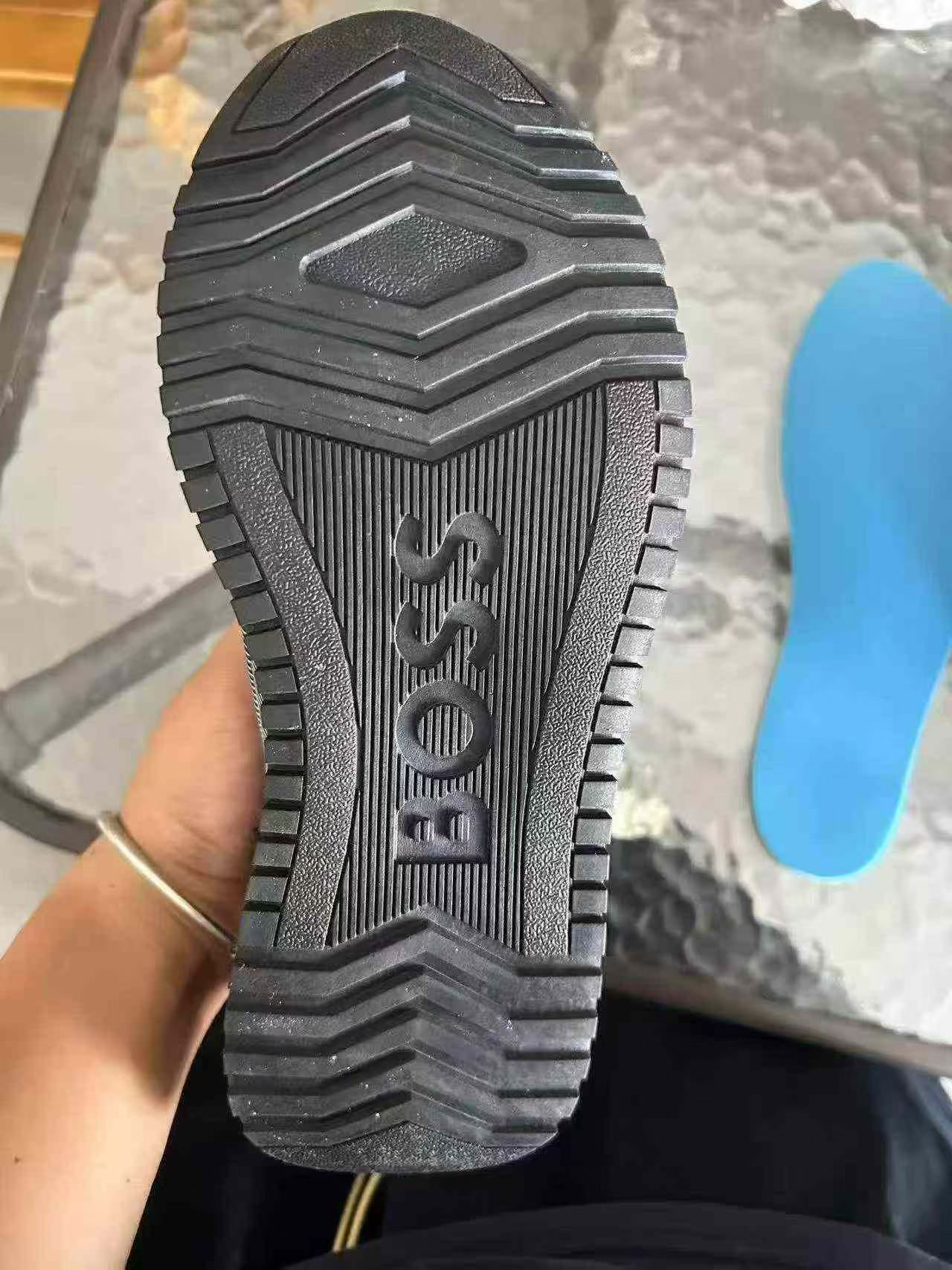 BOSS款复古跑鞋 真皮拼接（36-45码·橡胶大底） BOSS 实拍图8